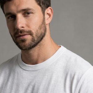 Premium Classic Crew Neck Cotton T-Shirt for Men – Ultra Soft & Breathable
